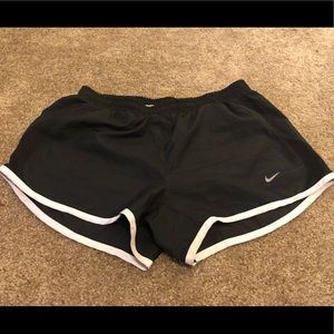 Black Nike Dri-Fit shorts